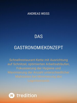 cover image of Das Gastronomiekonzept